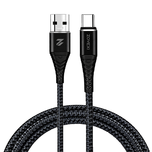 Zovexi ToughLink 45W USB-A to Type-C Fast Charging Cable