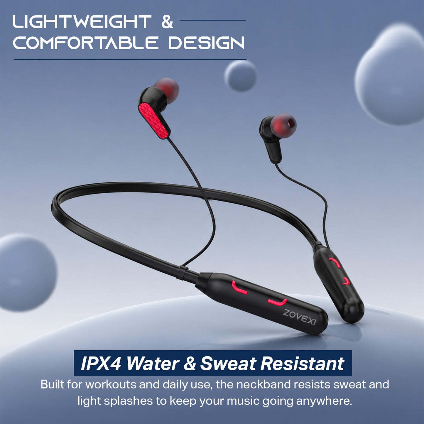 Zovexi Aura 30 hours Playtime Bluetooth headsed