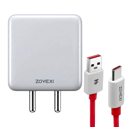 Zovexi QC Voltex 87W Fast Charger Wall Adapter Includes USB to Type-C Cable