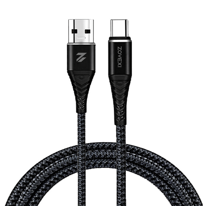 Zovexi ToughLink 45W USB-A to Type-C Fast Charging Cable