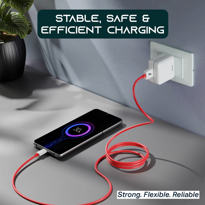 Zovexi PowerDash 80W USB-A to Type-C Fast Charging Cable.