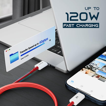 Zovexi Powerx 120W USB-C to USB-C Ultra Fast Charging Cable