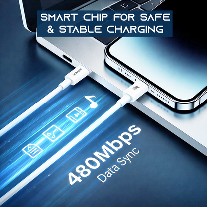 Zovexi Turbo Lightning 67W USB-C to Lightning Cable