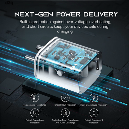 Zovexi PD-Voltex 25W USB-C Fast Charger