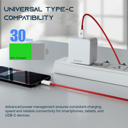 Zovexi Powerx 120W USB-C to USB-C Ultra Fast Charging Cable