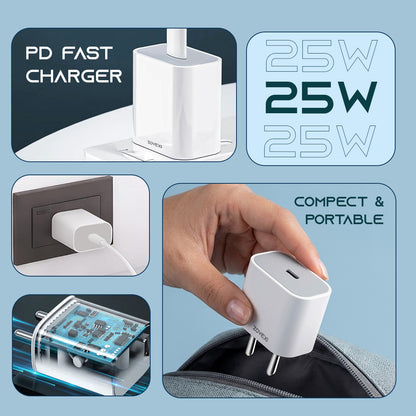 Zovexi PD-Voltex 25W USB-C Fast Charger