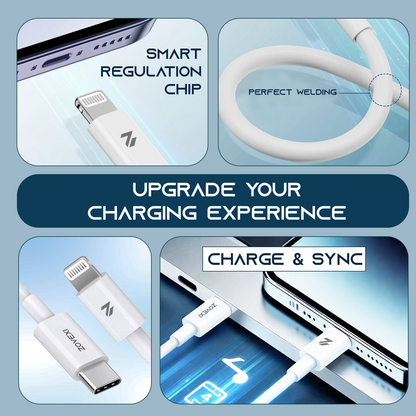 Zovexi Turbo Lightning 67W USB-C to Lightning Cable